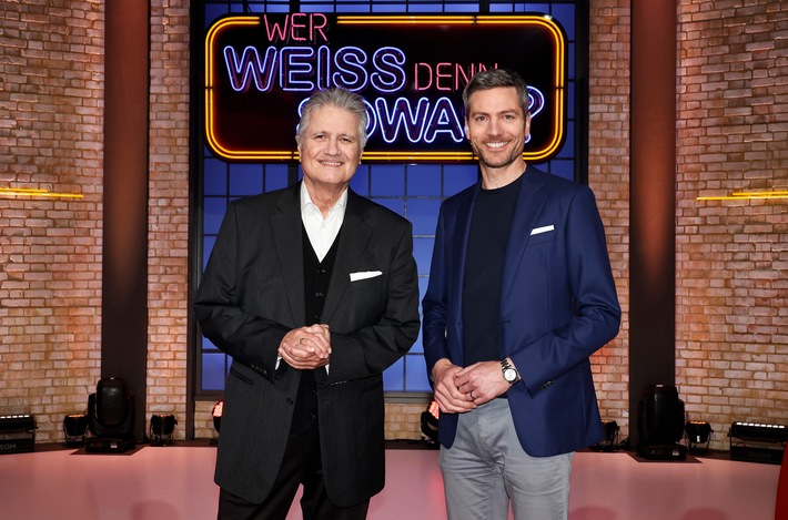 History gegen News: Guido Knopp und Ingo Zamperoni bei "Wer weiß denn sowas?" / Das Wissensquiz vom 16. bis 20. Mai 2022, um 18:00 Uhr im Ersten