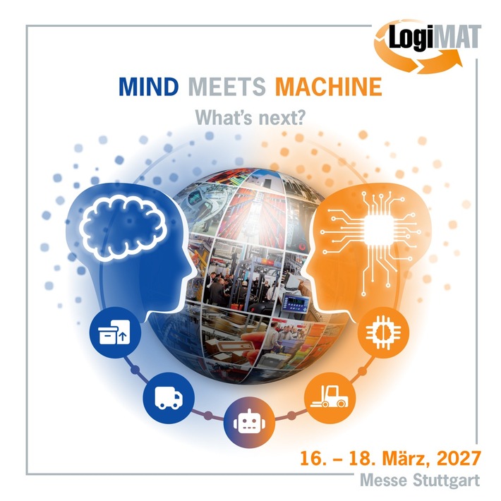 Neues Messemotto „MIND MEETS MACHINE – What’s next?“