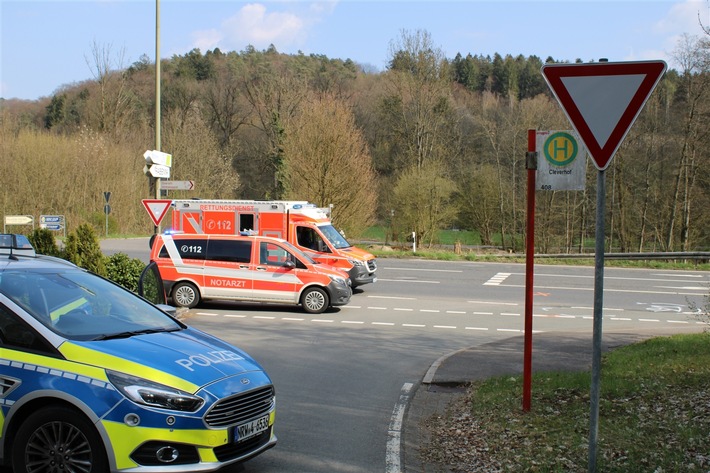 POL-RBK: Kürten - Pedelecfahrer bei Unfall schwer verletzt