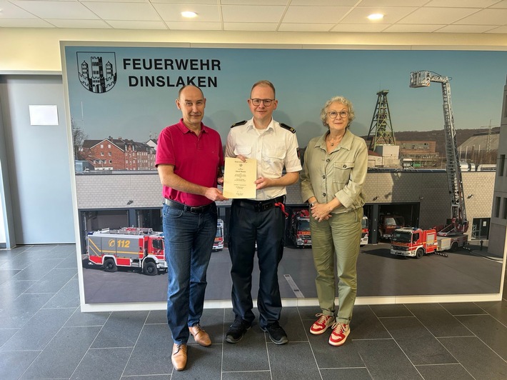 FW Dinslaken: Neuer Leiter der Feuerwehr