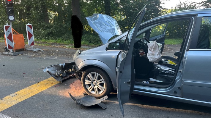 POL-HA: Verkehrsunfall mit zwei Verletzten