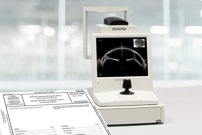 Joint expertise from industry and research: New regulations standardize optical coherence tomography