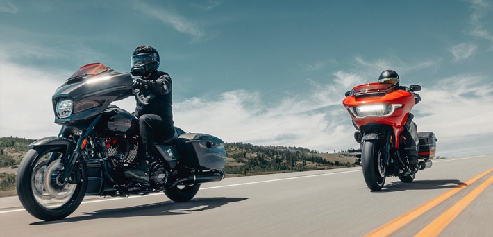 Harley-Davidson présente ses nouveaux modèles Grand American Touring, Trike, Adventure et Custom Vehicle Operation™ 2026