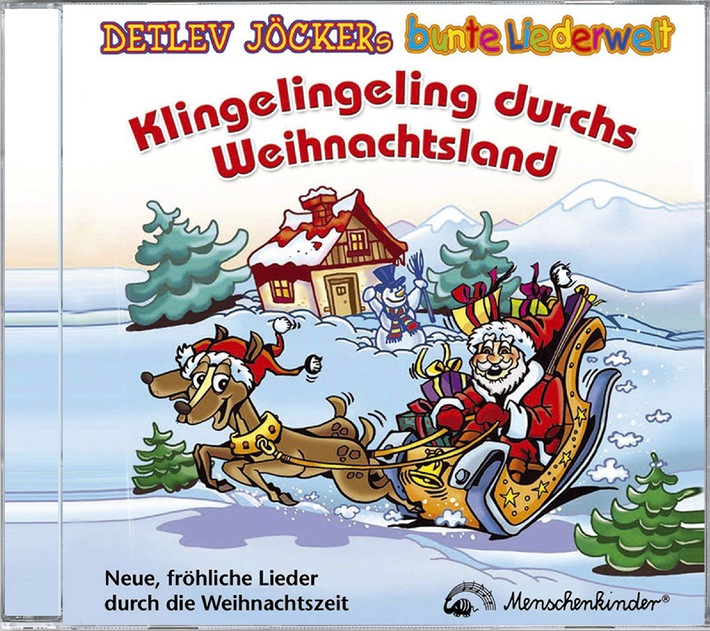 Detlev Jöckers bunte Weihnachtswelt / Das neue Weihnachtsalbum von Deutschlands erfolgreichstem Kinderliedermacher