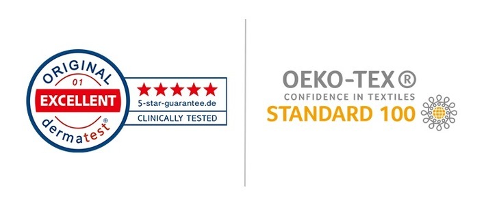 Dermatest und der Internationale Umwelttextilverband Oek-Tex Standard 100 Doppelte Authentifizierung / Lelch hat in Deutschland den Textilgefahrentest OEKO-TEX STANDARD 100 bestanden / Weiterer Text über ots und www.presseportal.de/nr/137173 / Die Verwendung dieses Bildes ist für redaktionelle Zwecke honorarfrei. Veröffentlichung bitte unter Quellenangabe: "obs/Lelch"