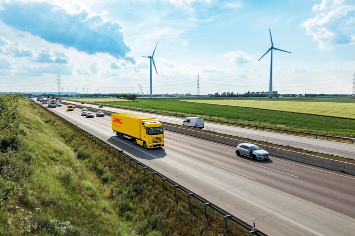 PM: DHL Freight sorgt für grüne Logistik in der Straßenfracht / PR: DHL Freight provides green logistics measures for road freight