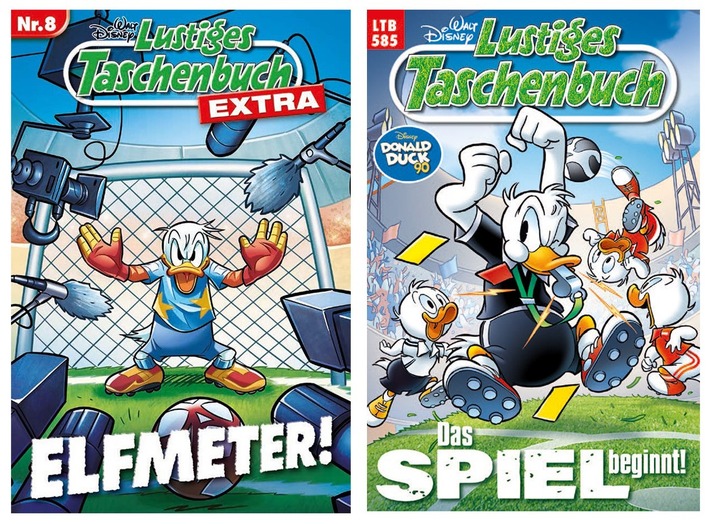 Doppelpass mit Donald Duck – Das Fußball-Sommermärchen in Entenhausen beginnt!