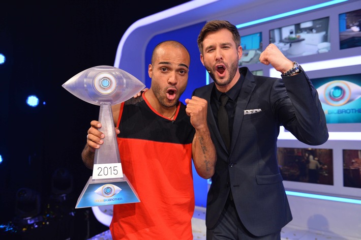 Sommermärchen 2015! David Odonkor gewinnt "Promi Big Brother", SAT.1 mit 19,4 Prozent Marktanteil die Prime Time