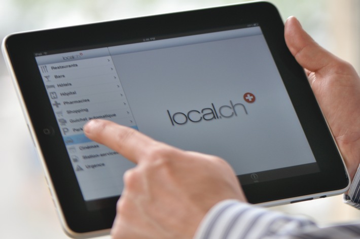 local.ch lancia il primo elenco telefonico per iPad