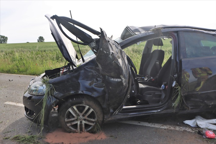 POL-HX: 20-jähriger bei Unfall schwer verletzt