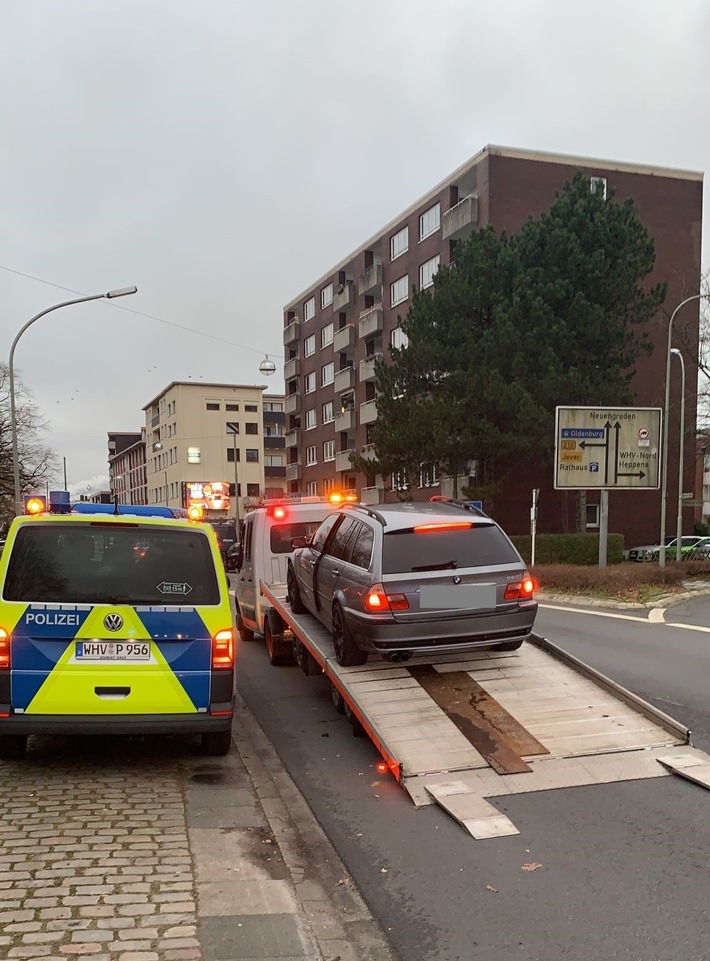 POL-WHV: Kontrolle der Verfügungseinheit der Polizeiinspektion Wilhelmshaven/Friesland - Bei 35 Überprüfungen wurden zehn Verstöße festgestellt - Polizei leitet Ordnungswidrigkeiten- und Strafverfahren ein