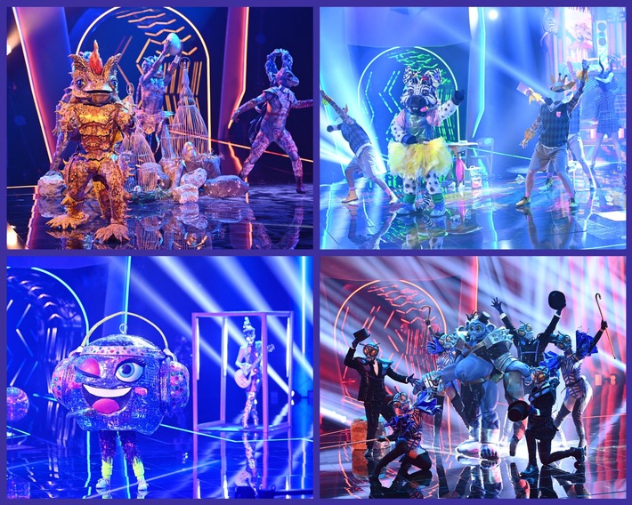 Das #MaskedSinger-Finale am Samstag: Wer ist DIE DISCOKUGEL, DER DORNTEUFEL, DER ORK und DAS ZEBRA?