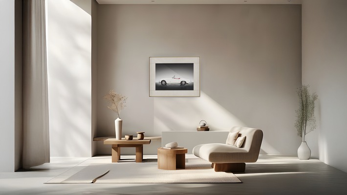 Premiere auf der CES 2026: Pininfarina und InkPoster(TM) präsentieren farbiges E-Paper-Art-Poster Duna im A1-Format