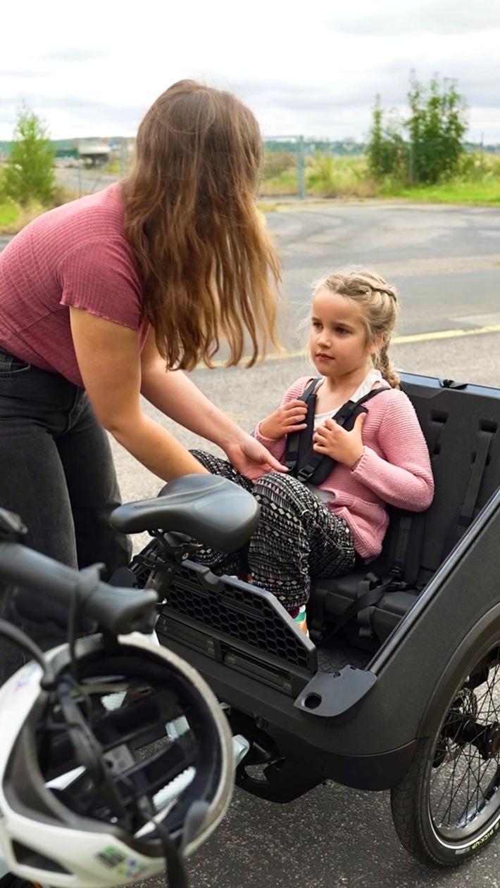 „Lastenradfahren mit Köpfchen“: Provinzial startet neue Kampagne zu sicherem Fahren mit dem Lastenrad