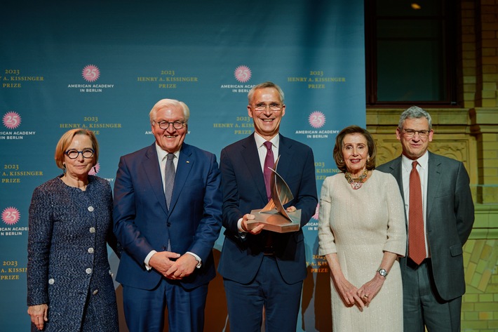 NATO Secretary General Jens Stoltenberg Receives the American Academy in Berlin’s 2023 Henry A. Kissinger Prize