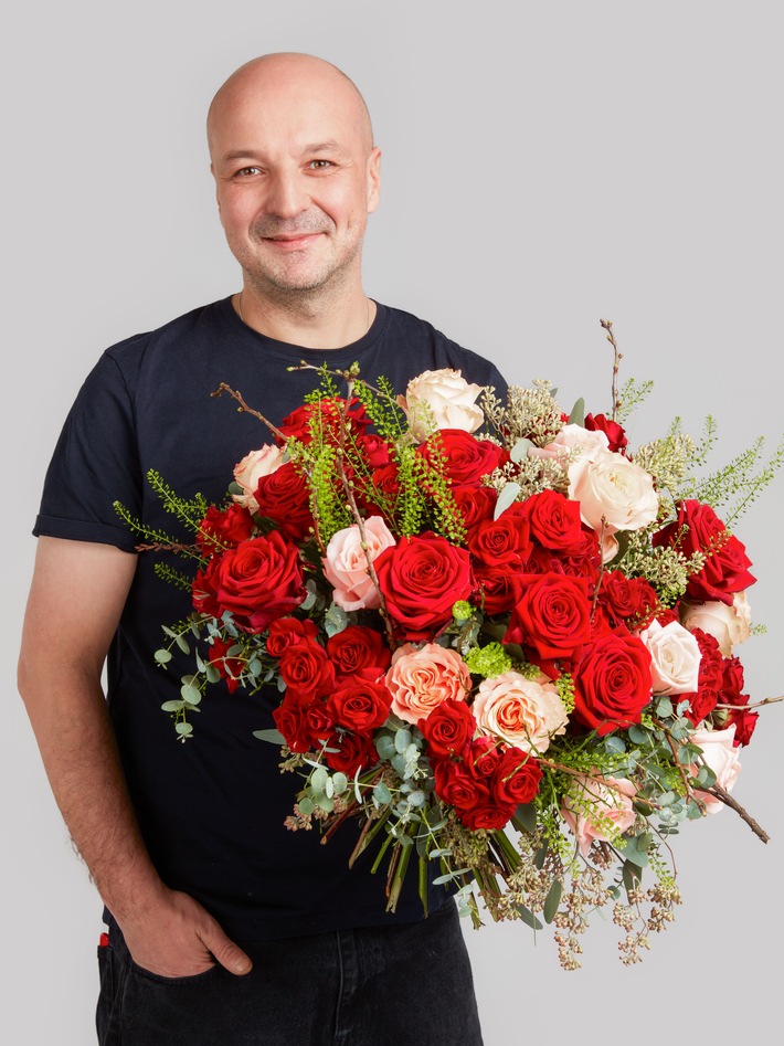 Zum Valentinstag exklusiv bei Fleurop / Meisterhafte Blumen für die Liebe