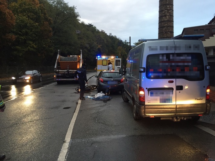 POL-PPWP: Motorradfahrer von Lkw überrollt