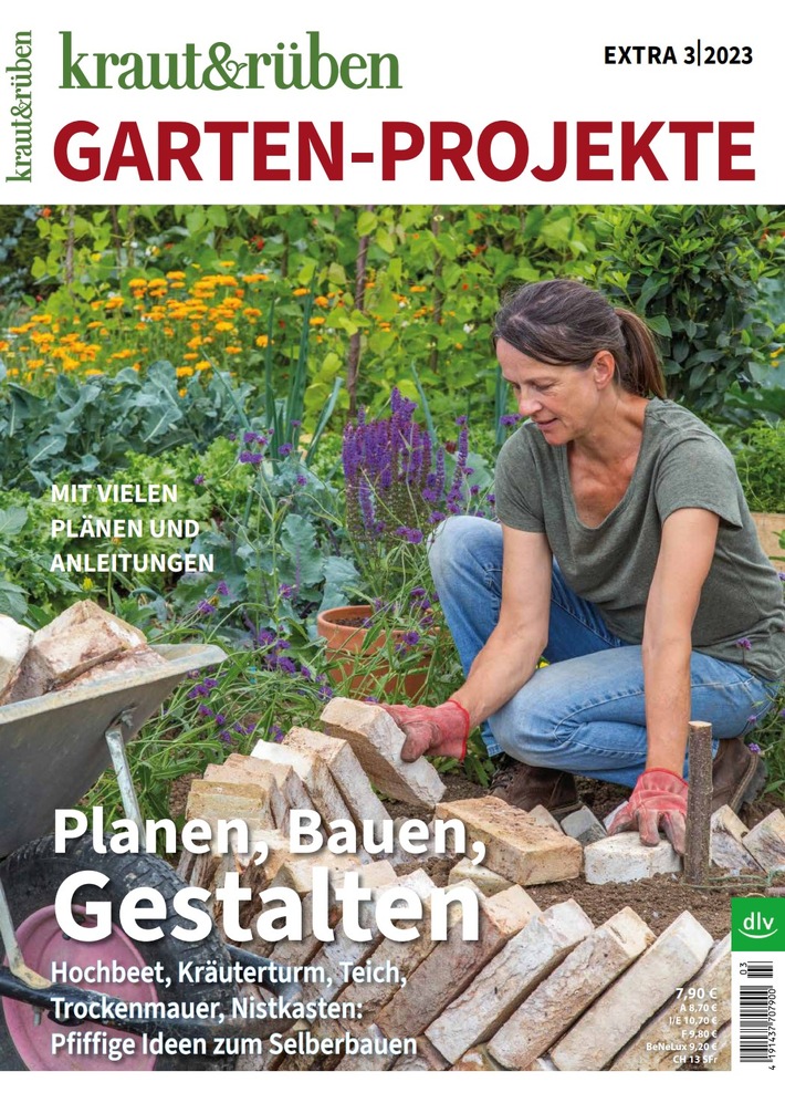 „Garten-Projekte “: Neues kraut&amp;rüben-Sonderheft erschienen