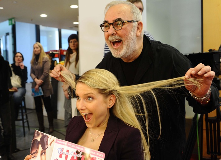 Udo Walz: "Jeanette Biedermann wäre fast Friseurin geworden!" Der Berliner Starfigaro exklusiv bei "Anna und die Liebe" am 18. März 2011, um 18.30 Uhr in SAT.1 (mit Bild)