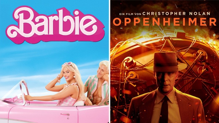 Wieder vereint: "Barbie" und "Oppenheimer" starten bei Sky und WOW