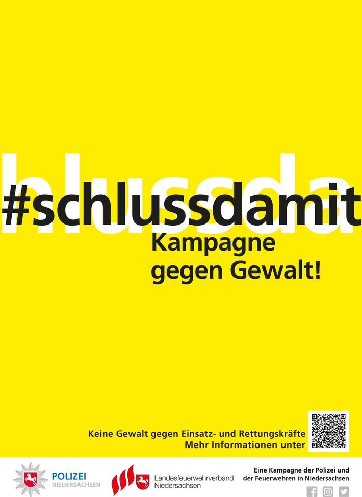POL-H: #schlussdamit - Polizeidirektion Hannover startet Kampagne gegen Gewalt