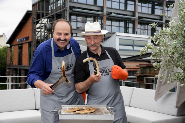 ZDF lässt nichts anbrennen /  &quot;Deutschlands größte Grillshow&quot; mit Johann Lafer und Horst Lichter (BILD)