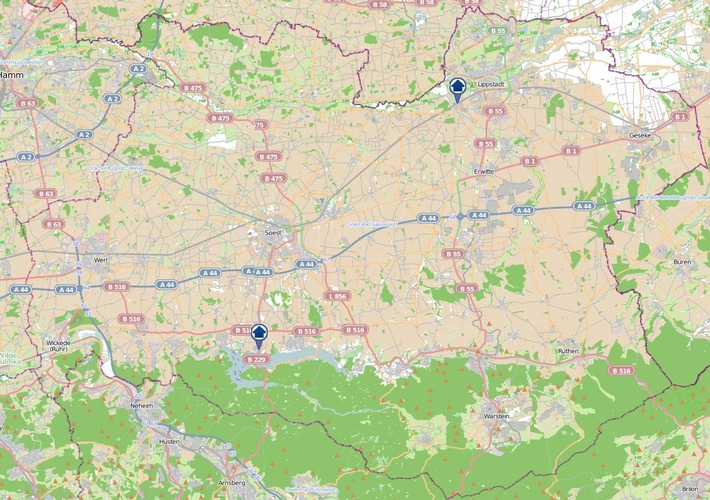 POL-SO: Kreis Soest - Wohnungseinbruchradar