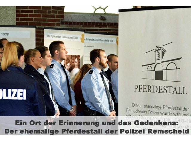 POL-W: W/RS/SG: Polizeibeamte besuchen Ausstellungen zur NS-Geschichte in Remscheid