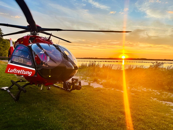 Christoph Europa 5 jetzt auch nachts in Dänemark im Einsatz / Grenzüberschreitende Luftrettung