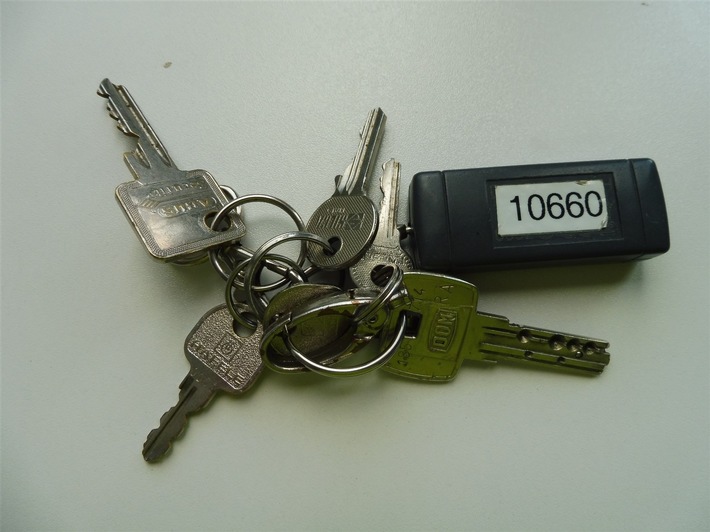 POL-GT: Schlüsselbund aufgefunden - Besitzer gesucht
