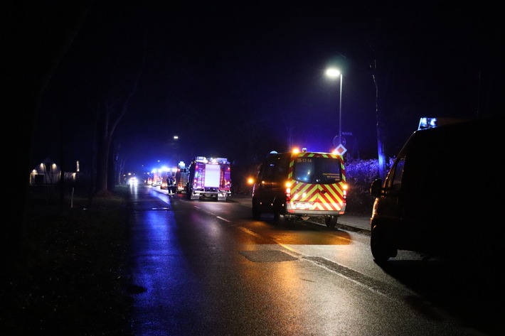 FFW Schiffdorf: Gasgeruch sorgt für Großeinsatz der Feuerwehr