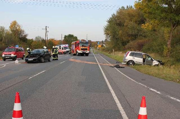 POL-WOB: Vollsperrung nach Verkehrsunfall zwischen Flechtorf und Lehre