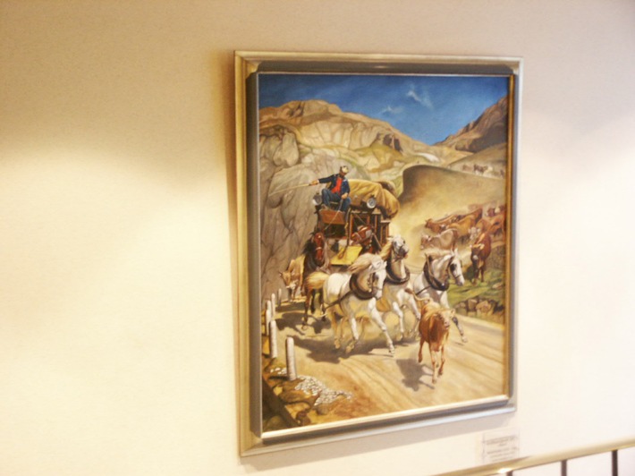 Die "Gotthardpost" im "Adler"