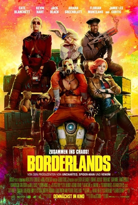 BORDERLANDS: Neuer Kinostarttermin: 22. August 2024