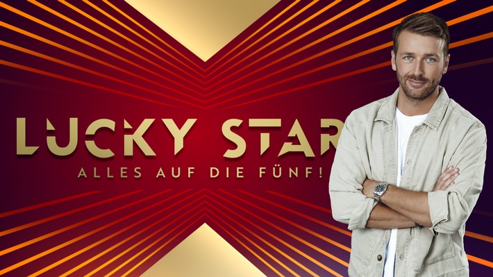 Alles oder Nichts. Christian Düren moderiert die neue ProSieben-Prime-Time-Show "Lucky Stars - Alles auf die Fünf!" / Redseven Entertainment produziert