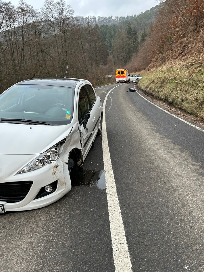 POL-PDLD: Verkehrsunfall mit Personenschaden