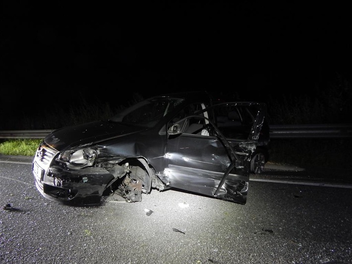 POL-VDKO: Verkehrsunfallflucht mit Folgeunfall