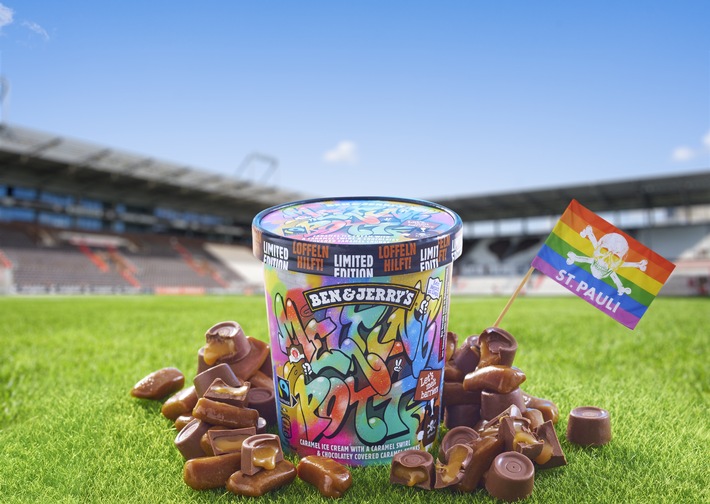 We proudly present: Der &quot;Melting Pott&quot; - das netteste Eis von Ben &amp; Jerry&#039;s und dem FC St. Pauli seit es limited editions gibt