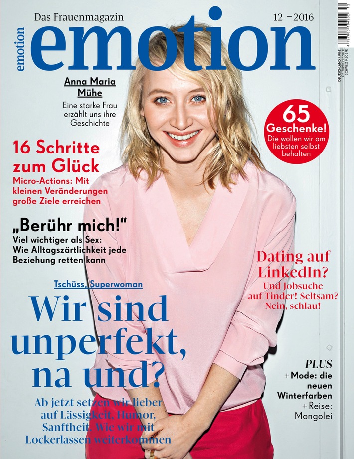 Anna Maria Mühe: "Ich kann nicht kochen, bestelle aber sehr gutes Essen"