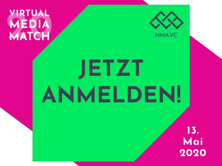 NMA Media Match: Virtuelles Treffen von Startups, InvestorInnen und Media Professionals