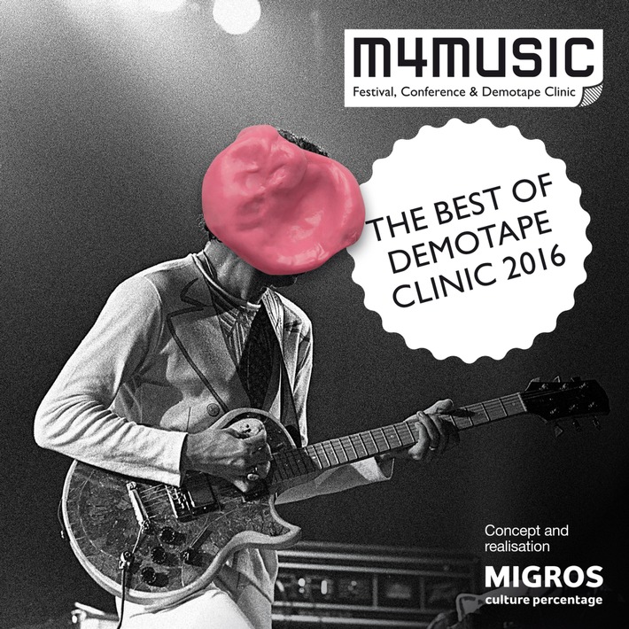 Das Migros-Kulturprozent präsentiert die Compilation «The Best of Demotape Clinic 2016» / m4music: die besten Schweizer Popmusik-Demos 2016