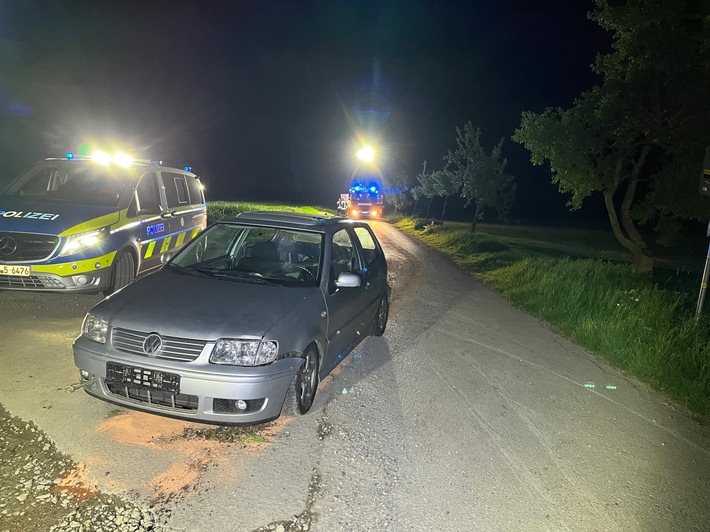 POL-PB: Fahrzeug nach Unfall verlassen aufgefunden - Polizei sucht Zeugen