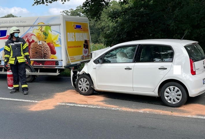 FW-KLE: Verletzte nach Verkehrsunfall