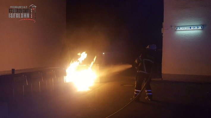 FW-MK: Einsatzbilanz der Feuerwehr Iserlohn von Silvester