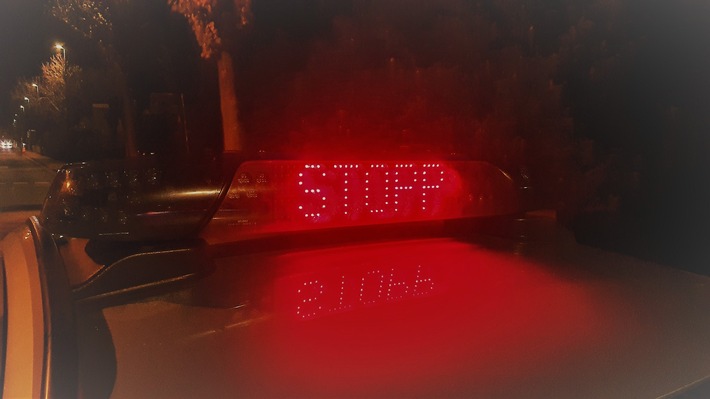 POL-PDNW: Autofahrer unter Alkoholeinfluss