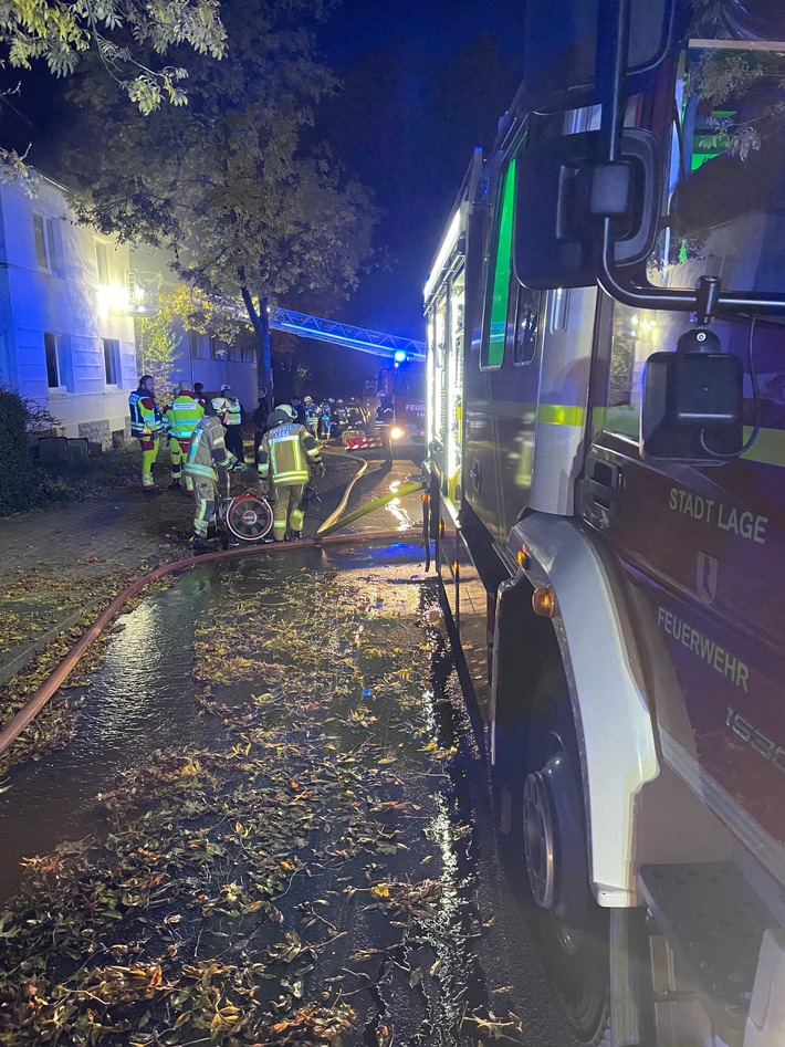 FW Lage: Feuer 3 / Zimmerbrand - 25.10.24 - 23:24 Uhr