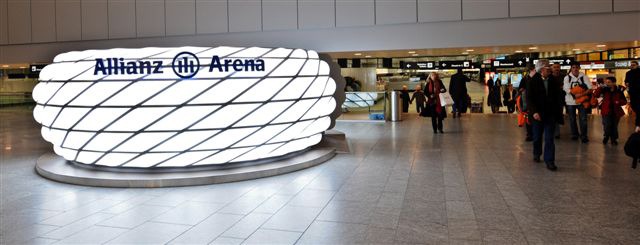 Die Allianz Arena steht jetzt in Zürich
