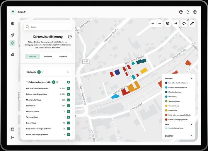 Innovation für regionale Klimaziele: digipad 2.0