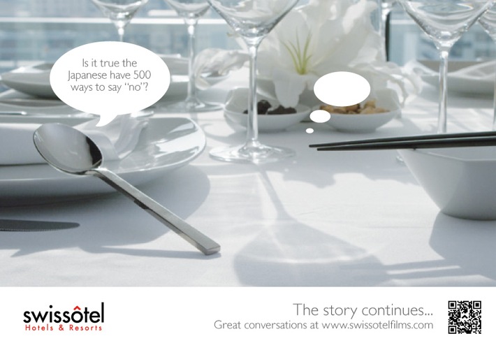 Great Conversations at Swissôtel: Swissôtel Hotels & Resorts setzt  auf soziale Netzwerke und lanciert virale Kampagne