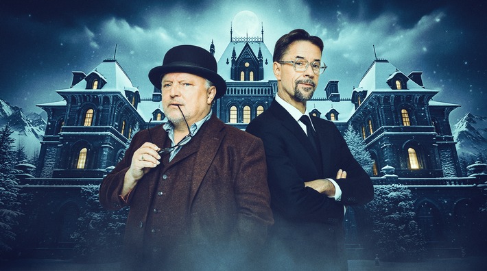 Live, improvisiert und unvorhersehbar: "Tödliches Spiel - Das Live-Krimi-Dinner" mit Axel Prahl und Jan Josef Liefers als Krimi-Masterminds am 22. November um 20:15 Uhr in der ARD und dem ORF
